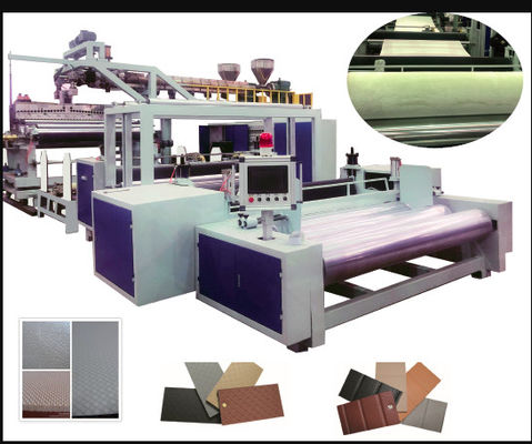 0,1 mm PE PP Maszyna do laminowania z wytłaczaniem worek do drukowania Proces laminowania tkanin